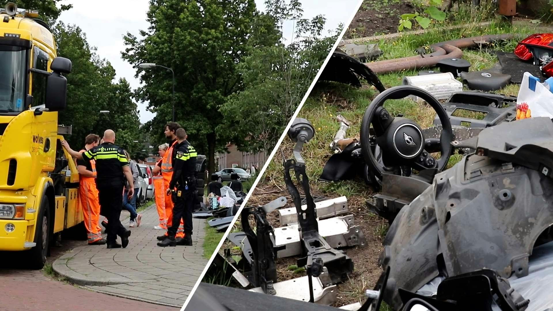 Politie Neemt Mogelijk Gestolen Auto-onderdelen In Beslag